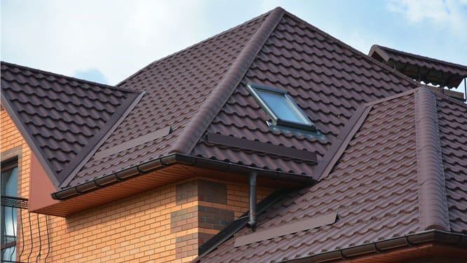 Stone coated roof top